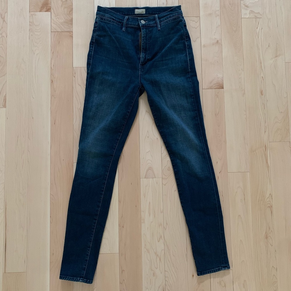 MOTHER Swooner Coin Pocket Jean in Moonlust Privateer